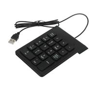 GALPADA Key Mechanical USB Number Pad Wired Numeric Keypad for Laptop Desktop Compact Portable Keyboard Accessory with Ergonomic Layout for Finance Banking Stable Connection Easy