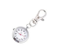 GALPADA Keychain Pocket Watch with Large Numbers Quartz Timepiece for Men Women and Boy Girl Luminous Dial for Easy Reading The Dark Durable Classic Design for Couples and Nurses