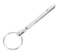 GALPADA Keyring Money Clip Wallet Money Clip Simple Retro Metal Storage Cash Bills Keep Items from Slipping Outdoor Use 2.75x0.31x0.20in