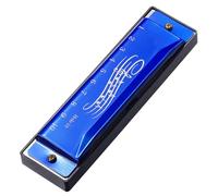 GALPADA Kids Harmonica Key of C with 10 Holes and 20 Notes, Smooth and Easy Playing Abs and Metal Musical Instrument for Children Beginners to Develop Ear for Music
