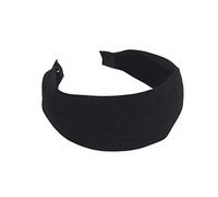 GALPADA Knitting Headband Wide Brim Hair Hoop in Black Cloth, Easy to Use and Clean, Simple Elegant Design for Women and Girls, Suitable for DIY Hairstyle and Matching Dressing Style