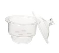 GALPADA Laboratory Glass Desiccator Bottle for Scientific Experiment with High Transparency and Easy to Carry Design, Vacuum Drying Jar Suitable for Learning and Chemistry Glassware