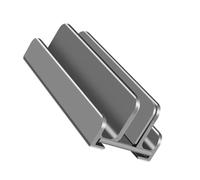 GALPADA Laptop Design Vertical and 3-slots Stand Holder with Aluminum Adjustable Width for Stable Support of Portable Laptops and Cell Phones Multi-device Holder Suitable for Home