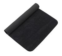 GALPADA Large Black Cloth Magician Close-up Mat Nonslip Backing for Playing Cards and Coins, 60x40cm Poker Table Top Pad Ensuring Safety and Cleanliness, for Magic Tricks and Illusions