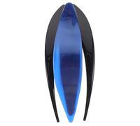 GALPADA Large Blue Acetate Sheet Hair Clamp for Women Chic French Style, Lightweight Flat Hair Claw Clip That Will Not Deform Or Break, for Daily Wear and Parties