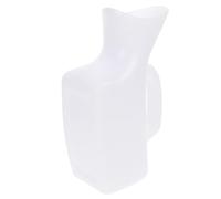 GALPADA Large Capacity Female Urinal 1000ml Plastic Urinary Drainage Pot with Good Sealing Performance and Cleaning Brush for Women Patients Suitable for Camping and Trekking