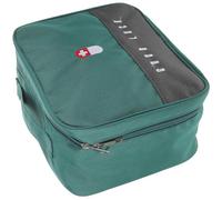 GALPADA Large Capacity Multi-Purpose Storage Bag Medicine Pouch Waterproof Oxford Cloth Practical Sturdy Multi-Grid Design Separation Design for Outdoor Traveling