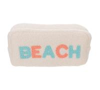 GALPADA Large Capacity Plush Pencil Case Pouch Zipper - Soft Portable Stationery Organizer for Students and Artists, Travel Pencil Holder and Toiletry Storage Bag