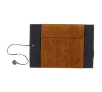 GALPADA Large Capacity Vintage Faux Leather Roll-up Makeup Pencil Case Portable Organizer for Travel for Students and Artists Ample Storage Unique Design