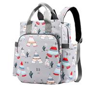 GALPADA Large Capacity Waterproof Nylon Mummy Bag Organizer with Moisture-proof Feature for Storage, Travel Diaper Bag for Outdoor Use and Daily Mum Needs