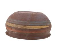GALPADA Large Ceramic Orchid Planter Pot for Indoor Succulents and Cacti Multi Plant Hydroponic Vase with Vintage Glaze Suitable for Japanese and Chinese Style Decorative Garden Displays