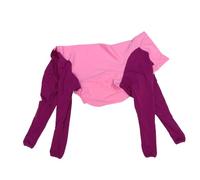 GALPADA Large Dog Full Body Jumpsuit 9xl for Shedding Prevention, Four-legged Pet Clothing in Purple Red, Puppy Casual Coat Suitable for Golden Retriever and Northern Malamute