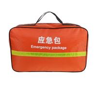 GALPADA Large Emergency Rescue Bag with Reflective Stripes and Multi-Compartment Design, Lightweight Nylon First Aid Kit for Home Use, for Flood Evacuations and Fire Rescue Scenarios, Size