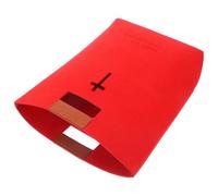 GALPADA Large Felt Bible Tote Bag for Daily Life, Washable and Reusable Felt Handbag, Use as a Bible Holder or Shopping Handbag