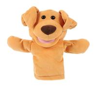 GALPADA Large Plush Dog Hand Puppet for Storytelling and Puppet Shows Hollow Body Design with Movable Mouth and Arms Soft PP Cotton and Cloth Material Educational to Enhance Creativity and