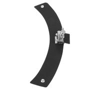 GALPADA Leather Drum Dampener Drum Damper Pad Black Practical Professional Easy to Install Change Vibration Frequency and Performance