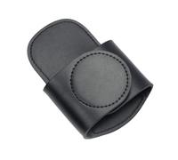 GALPADA Leather Stethoscope Holder Clip with Metal Clip for Waist Belt Portable and Stethoscope Protector for Doctors and Nurses Compatible with Pediatric and Single Head Models