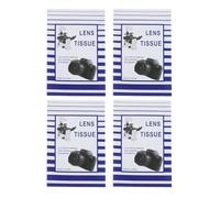 GALPADA Lens Cleaning Wipes 200Pcs Portable Disposable Dry Tissues for Glasses Cameras Microscopes Screen Cleaning Suitable for Electronic Devices and Travel Use