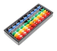 GALPADA Level Colorful Plastic Abacus with Beads Per Row for Student Mental Arithmetic Portable Math Learning Tool for Classroom Use Versatile Educational for Arithmetic Practice