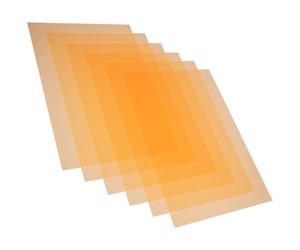 GALPADA Light Dimming Sheets 6Pcs Colored PVC Overlay 0.4Mm A4 for Boys and Reading Support and Photography