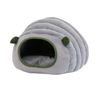 GALPADA Lightweight and Warm Pet Bed Made of Velvet and Pp, Nest Shape for Hedgehogs and Little Animals, for Keeping Pets Cosy during Winter