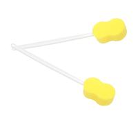GALPADA Lightweight Back Washer on a Stick, Bath Sponge Long Handle, Versatile Body Exfoliator Scrubber for Shower, Soft Sponge Material for Gentle Cleaning