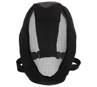 GALPADA Lightweight Full Face Mesh Fencing Mask with Breathable Iron and Oxford Cloth Construction Secure Fit Protective Fencing Gear Supply and Competitive Games