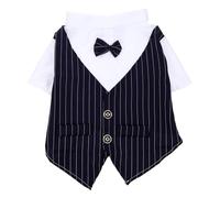 GALPADA Lightweight Wedding Outfit for Pets, Polyester Formal Dress Shirt Suitable for Wedding Themed Scenes and Birthdays, Adorable Fashion Costume for Dogs Weighing 9.5-13kg