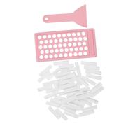 GALPADA Lip Balm Filling Tray with Spatula Heat Resistant PP Material Accurate Dispensing for Empty Lip Gloss Tubes Easy DIY Lipstick Making Tool for Scale Production
