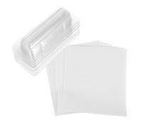 GALPADA Lipstick Box of Plastic Lip Balm Holders Window for DIY Money Holders Craft Projects and Lip Balm Packaging