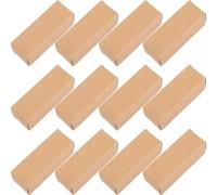 GALPADA Lipstick Package Boxes or Delicate Gifts for Wrapping Lipstick for Friends 50pcs Paperboard with Smooth Rounded Edges and Enough Storage Space, Khaki Colour