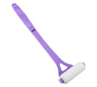 GALPADA Long Handled Purple Lotion Applicator for Back and Body with Folding Design, Plastic and Sponge Material, for Daily Moisturizing and Outdoor Use by Seniors