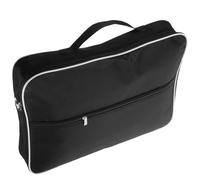 GALPADA Lyre Harp Carrying Bag Portable Lightweight Polyester Case for 16 and 19 String Lyres and Thumb Pianos with Easy Storage, Black Pouch Suitable for Travel and Daily Use