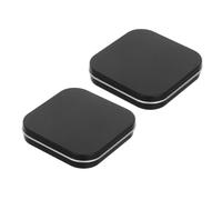 GALPADA Magnetic Eyeshadow Palette Empty 2Pcs Lightweight Compact Containers for Travel and Daily Cosmetic Storage