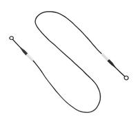 GALPADA Magnetic Lanyard with Flexible Connector Cord for Earbuds Soft Comfortable Neck Strap for Ear Protection and Noise Reduction Anti-Lost Black Holder for Sleep and Daily Use