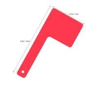 GALPADA Mailbox Sign Acrylic in Red Replacement Flag 4pcs Sturdy and Sturdy Decorative Accessory Size Outdoor for Brick and Stone Mailboxes, for Garden and Property Management Kiosks