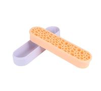 GALPADA Makeup Brush Storage Box Silicone Design Bathroom Cosmetic Organizer Shelf Holder for Makeup Tools Display