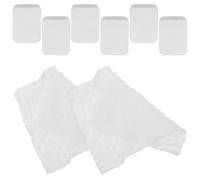 GALPADA Makeup Pads Cosmetic Rounds Thickened Pearl Pattern Cotton 8pcs White Soft Cotton Pads for Makeup Removal and Daily Skin Care Reusable for Tattoo Artists and Beauty Salons