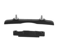 GALPADA Mandolin Bridge Replacement Part and Rich Expressive Sound Ebony Wooden with Delicate Shape Black Wood Mandolin Bridge Accessories Suitable for Gigs and Playing on The Go