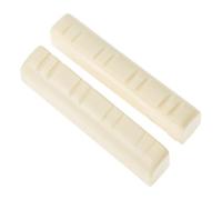 GALPADA Mandolin String Saddle Nut Replacement 2Pcs Sturdy Mandolin String Accessories High-Precision Fit Essential Musical Instrument Parts for Folk and World Instruments