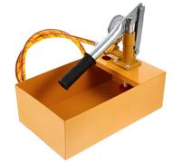 GALPADA Manual Copper Water Pressure Test Pump Hydraulic Testing Tool for Industrial Use Aluminum Body Dial for Easy Reading Versatile for Water Hydraulic Systems Random Color