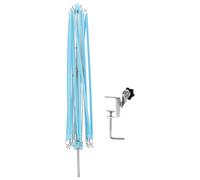 GALPADA Manual Yarn Winder Swift Umbrella Holder for Crocheting Knitting Sky-Blue Plastic Yarn Ball Organizer Tool for Craft and Sewing