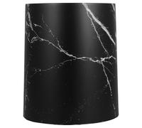 GALPADA Marbling Pattern Double Layer Trash Can Plastic Waste Basket 8L for Kitchen Bathroom Office Living Room Easy to Clean Design