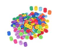 GALPADA Math Place Value Discs 200pcs Educational Counters for Cognitive Skill Development and Interactive Learning in Classroom and Home