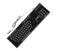 GALPADA Mechanical Gaming Keyboard 104 Keys Wired with Rgb Backlit, Abs Material, Stable Performance and Suspension Key Caps for Computer Games and Office Use