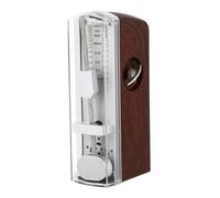 GALPADA Mechanical Metronome for Musical Instruments, Precise Rhythm Timer with Red Wood Finish, Universal Metronome Suitable for Guitar, Piano, Violin Practice and Grading