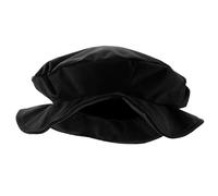 GALPADA Mens Medieval Hat: Renaissance Beret Cap - Muffin Style Hat - Men Costume Accessory for Medieval Celebration Renaissance Festivals Halloween Theatrical (Black)