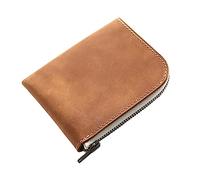 GALPADA Men's Wallet Tracker Card RFID Blocking Mini Short Wallet Leather Cards Bag Money Organizer