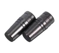 GALPADA Metal Clip Umbrella Tip Caps 2Pcs Replacement for Patio Umbrella Repair and Outdoor Walking Cane Ends