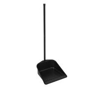 GALPADA Metal Dustpan with Long Handle for Household Cleaning, Iron Material with Seamless Stamping Process, Suitable for Garbage and Fruit Peels, for Living Room Areas and Daily Cleaning